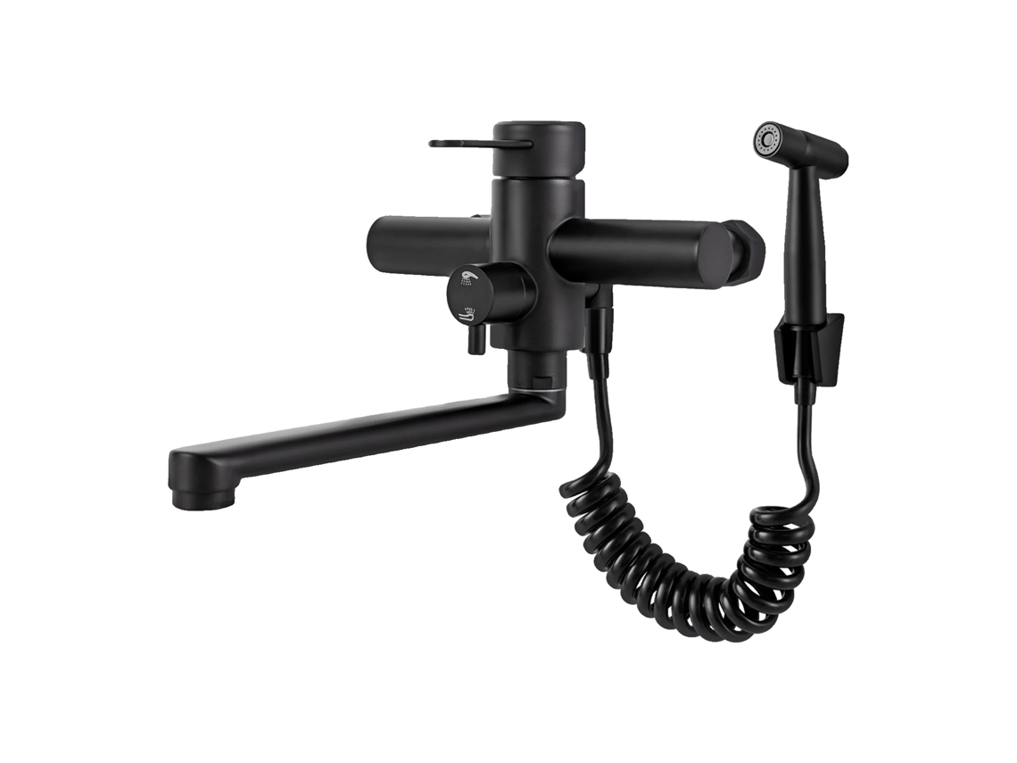 Grifo de pared duradero, diseño giratorio de 360°, control de temperatura dual, múltiples opciones de boquilla OEM