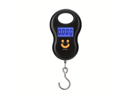 Se Trata De Una Báscula De Pesca Portátil Con Pantalla Lcd Electrónica Retroiluminada. Es De Tamaño De Bolsillo Y Muy Resistente.