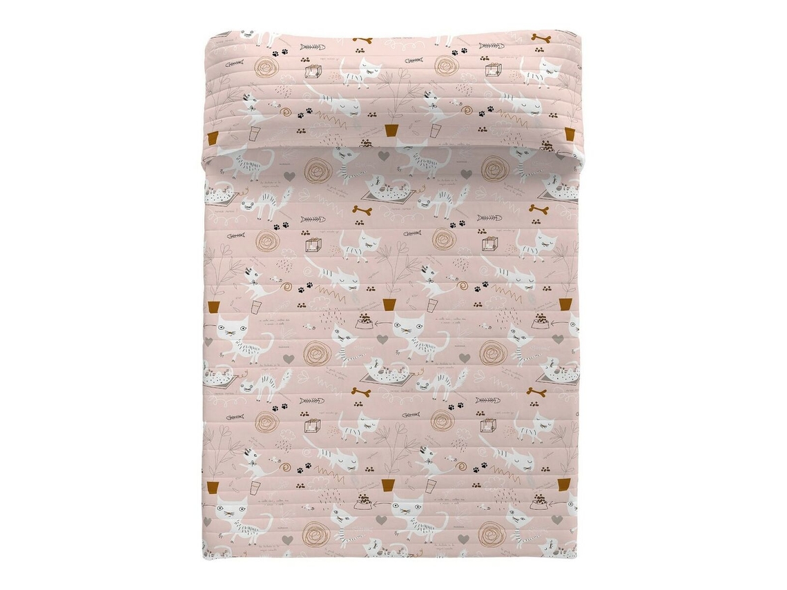 Colcha Panzup Cats 4 (250x260 cm) (Cama de 150/160)