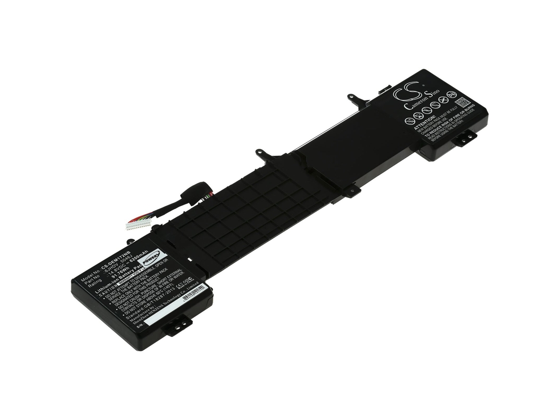 Batería POWERY 1.10.DEL.8.36 para Dell Alienware 17 R2