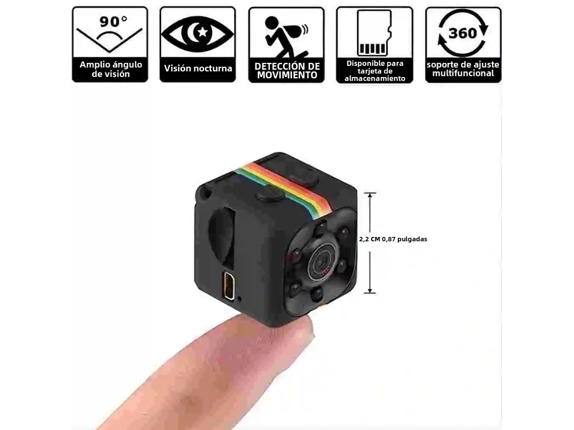 Minicámara Sq11 Original, Cámara Miniatura Hd De 1080p