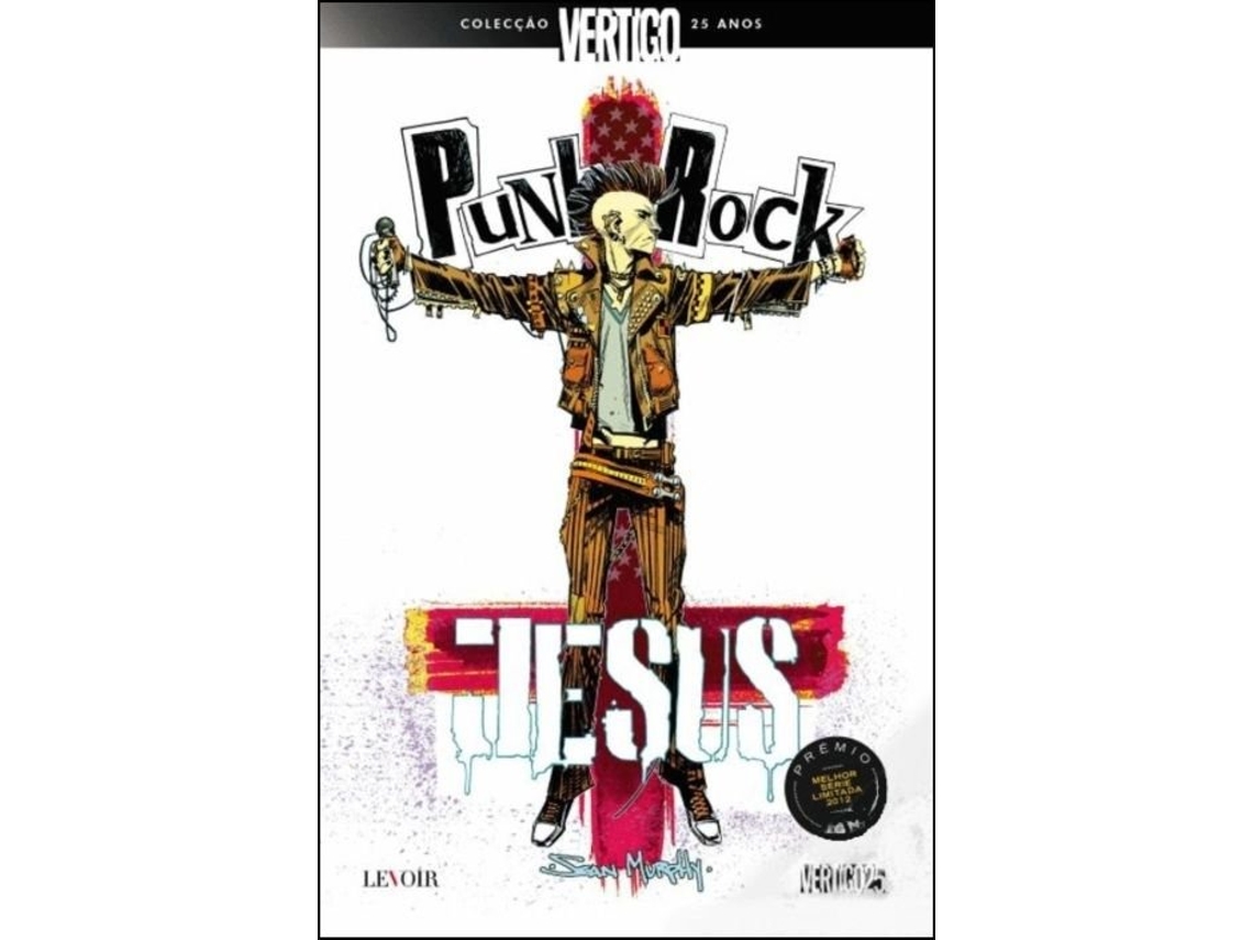 Libro Jesus Punk Rock de Sean Murphy (Portugués do Brasil - Tapa Dura)