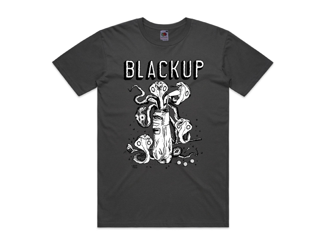 Blackup Snakes T-shirt Rockinstone Unisex Adults Best Sellers Size:l