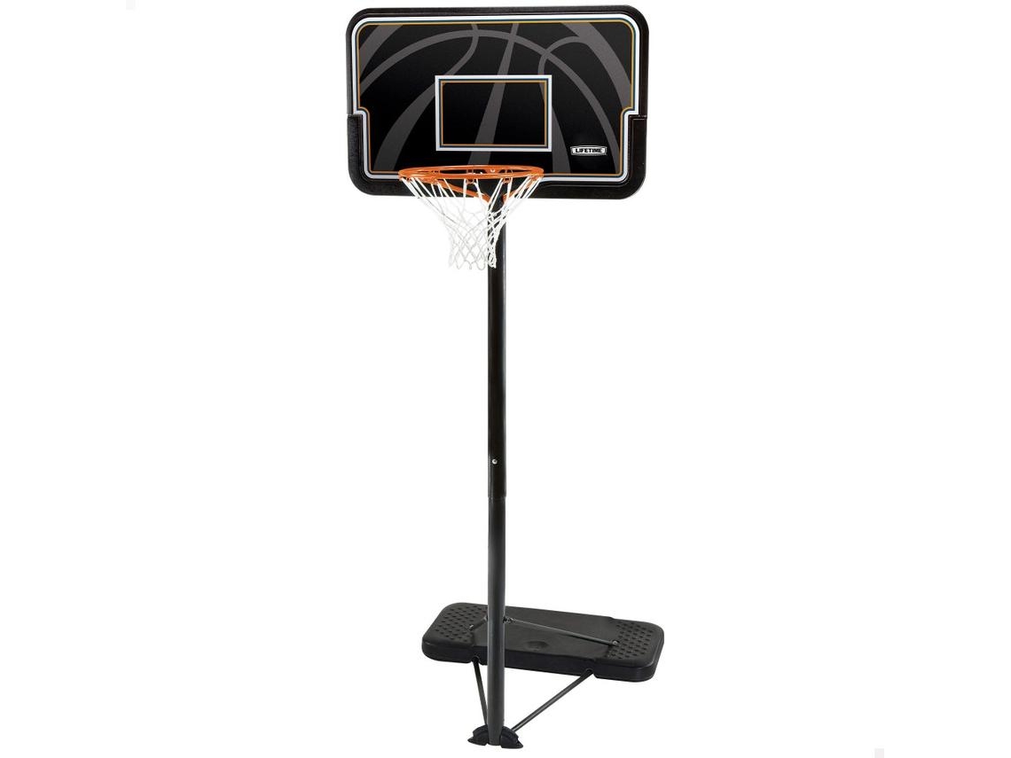 Canasta de Baloncesto LIFETIME Ultrarresistente Altura Ajustable (229-305 cm)