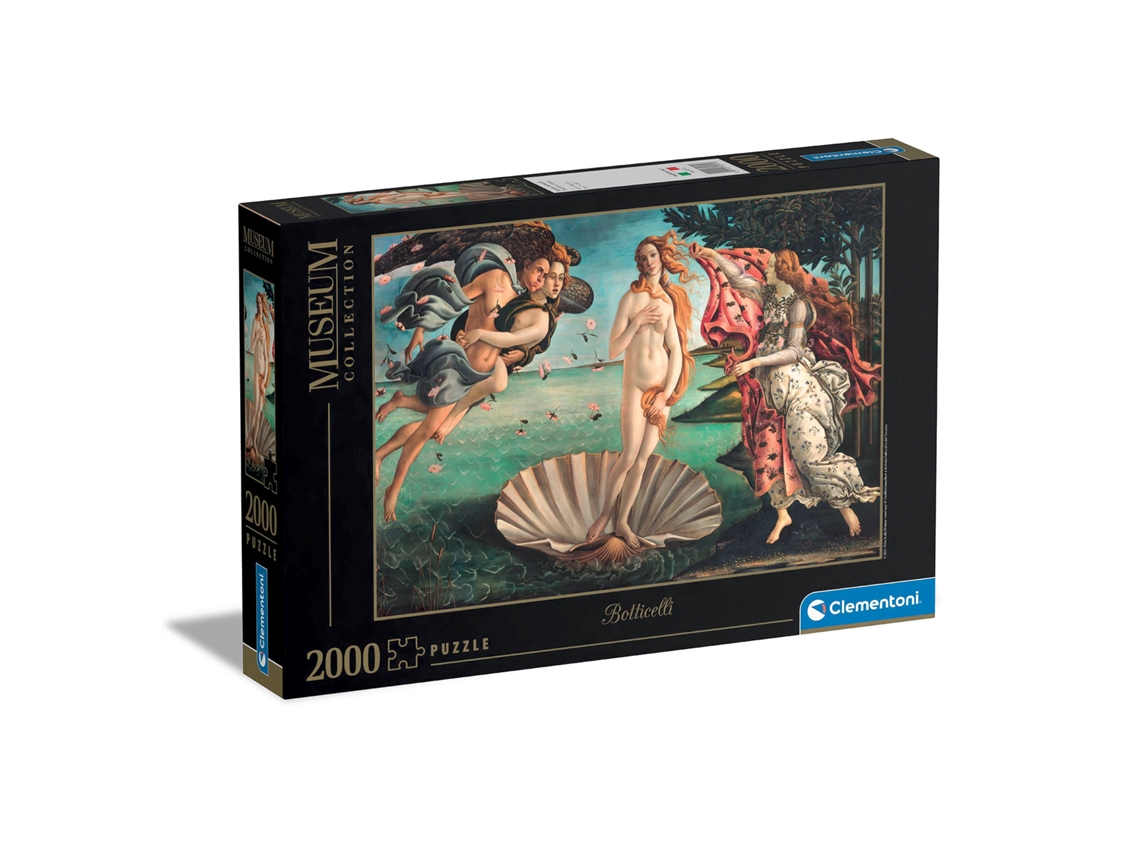Puzzle CLEMENTONI Museum Boticcelli Lo nacimiento De Venus 32572 (2000 Piezas)