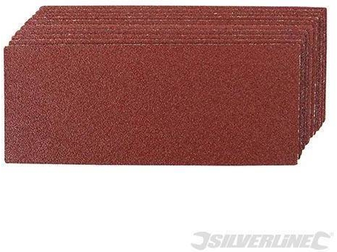 Conjunto de Hojas de Lija SILVERLINE 415770 - 10 piezas