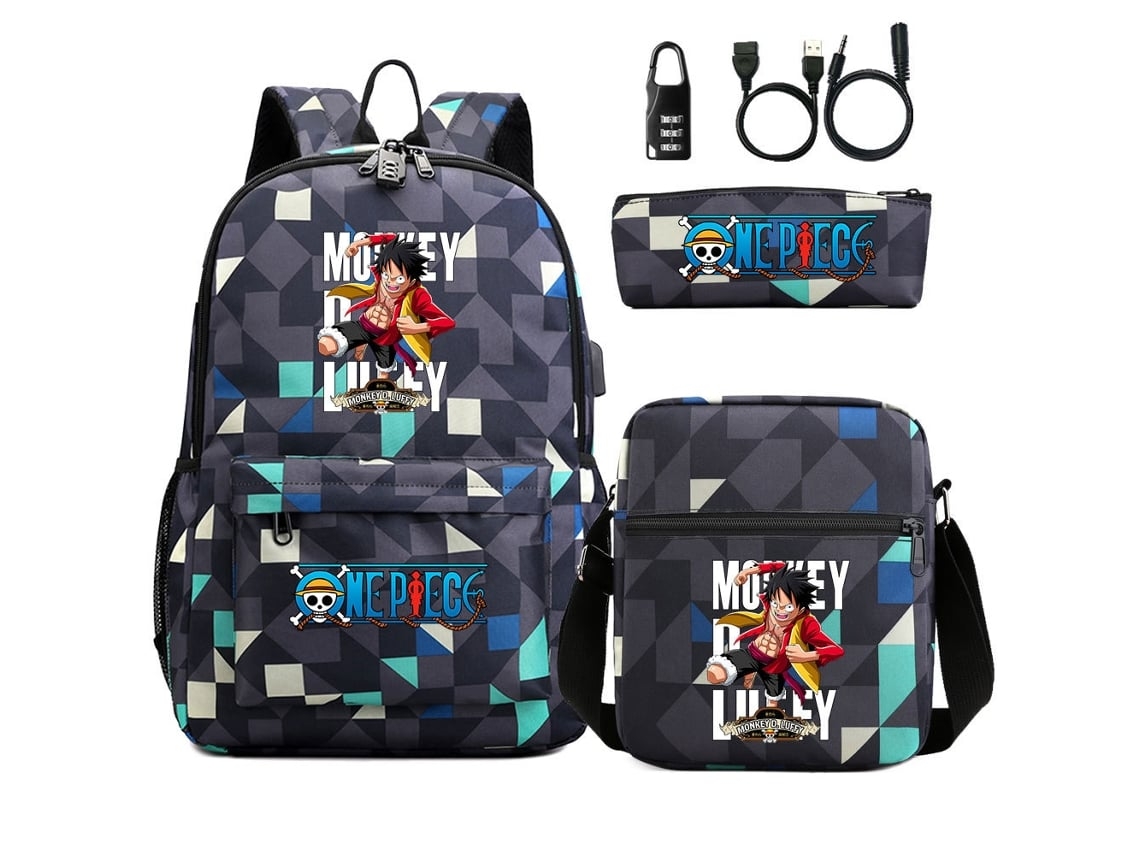 Mochila Escolar De Tres Compartimentos Con Candado De Combinación, Ideal Para Niños, Educativa Y Duradera.