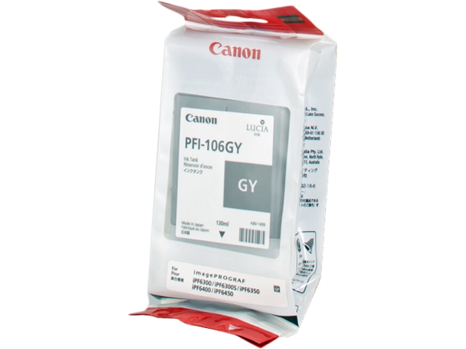 Tinta Original CANON PFI-106GY Gris