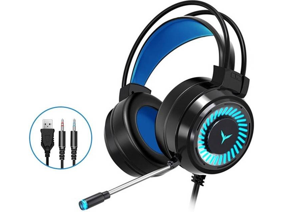 Auriculares Gaming con Cable GOEIK On Ear (On Ear - Micrófono - Noise Cancelling - Negro)