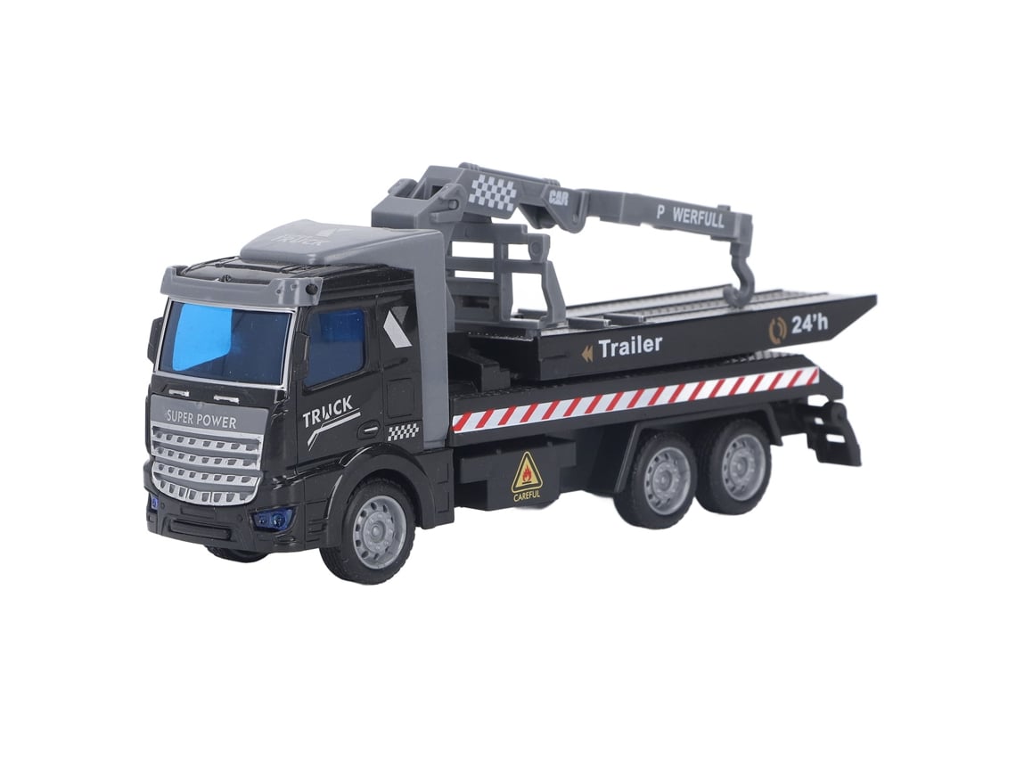 Ats-juguete De Coche De Tracción Y Empuje Multiusos Mejora Habilidad De Observación Modelo De Vehículo Pequeño Con Luz Para Regalos Niños Cabeza Plana