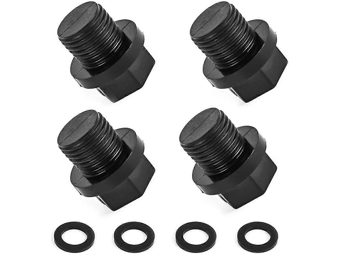Tapa De Manguera Con Junta Para Bomba De Piscina Hayward Spx1700fg, Reemplazo 4 Tapas Y 4 Juntas