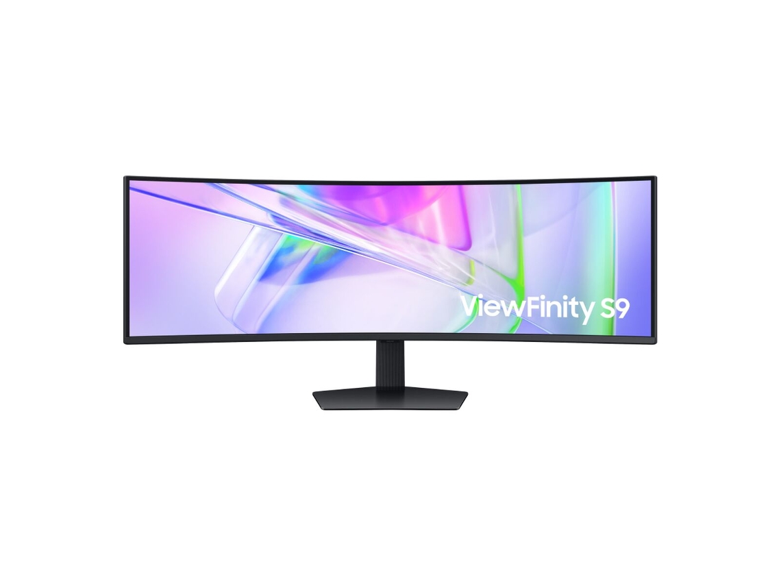 Monitor SAMSUNG ViewFinity S9 S49C950UAU (Negro - Flicker free - 49" - Enchufe EU - 5 ms)
