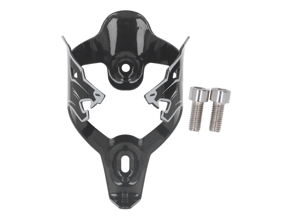 Rebe-porta Botellas De Aluminio Negro Para Bicicleta De Montaña Y Carretera, Jaula Portabebidas Ciclismo