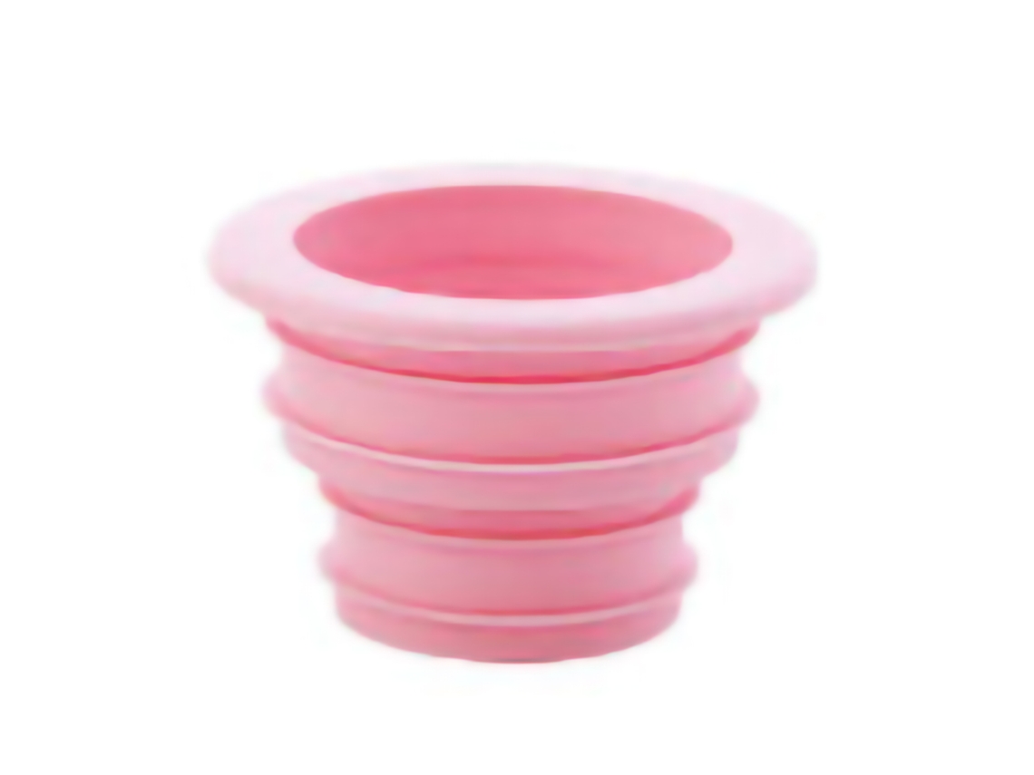 Tapón de drenaje PP para lavadora, rosa y morado.