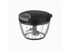 Picadora de ingredientes manual Pritech KC 150 negra de 600 ml