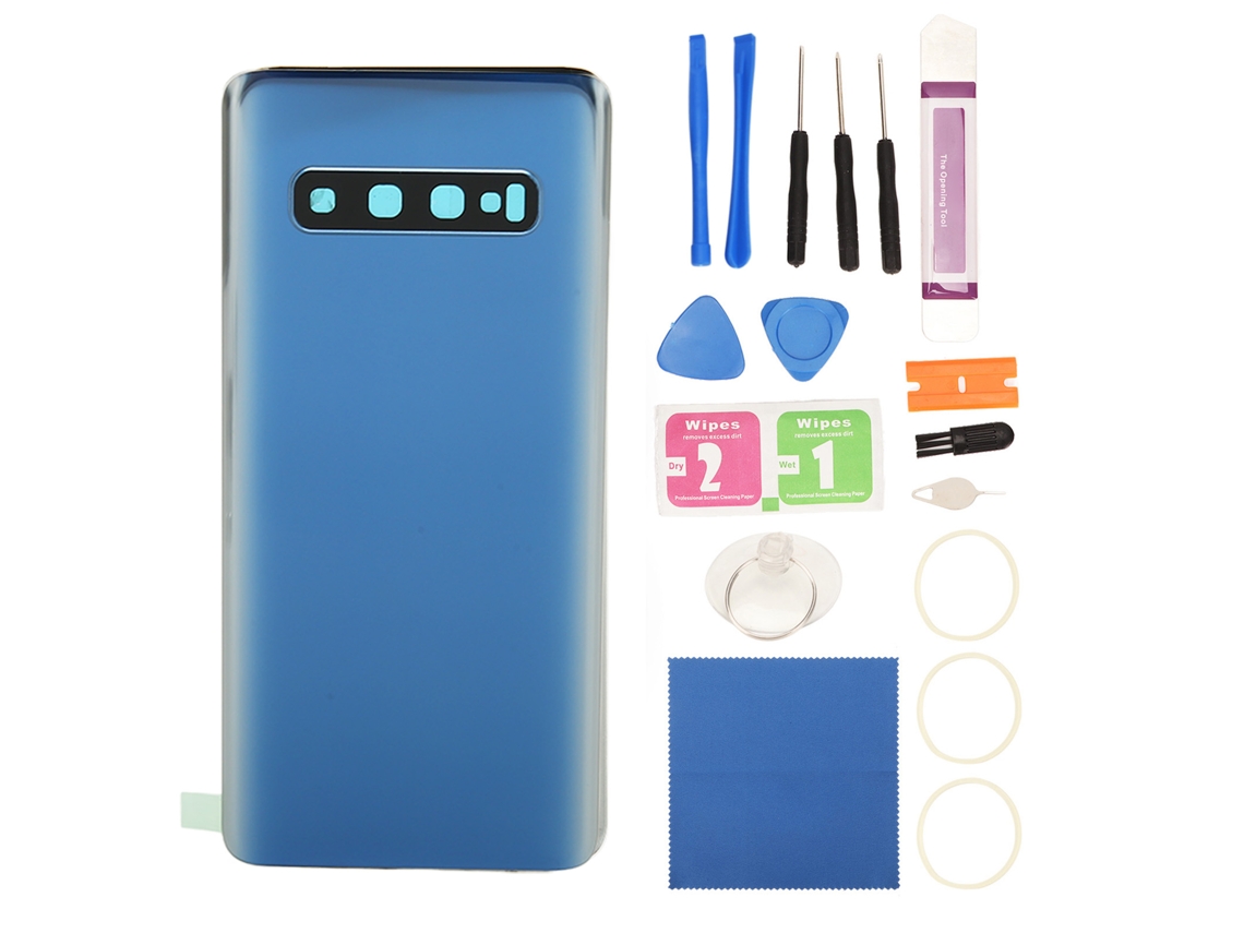 Tapa Trasera Con Cristal De Cámara Y Cinta Adhesiva Para Samsung Galaxy S10 G973