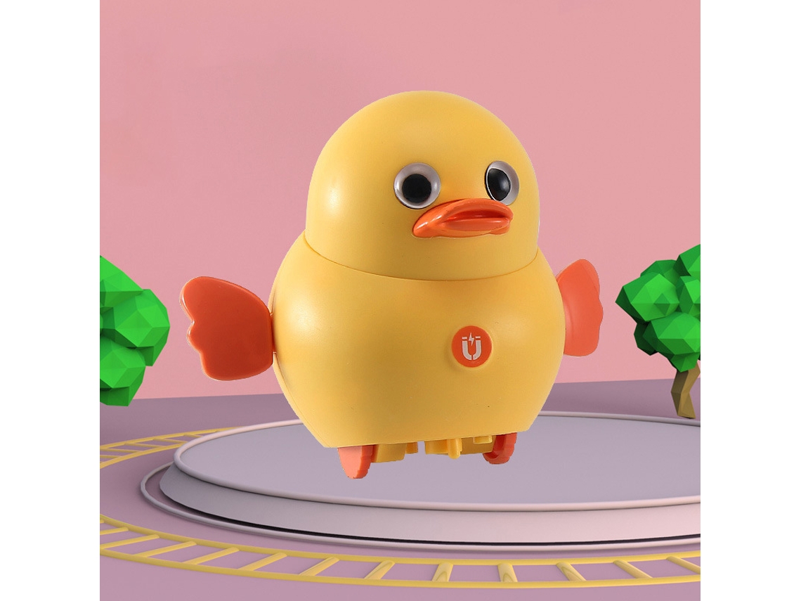 Pato Amarillo Eléctrico De Juguete Con Movimiento Magnético Para Niños.