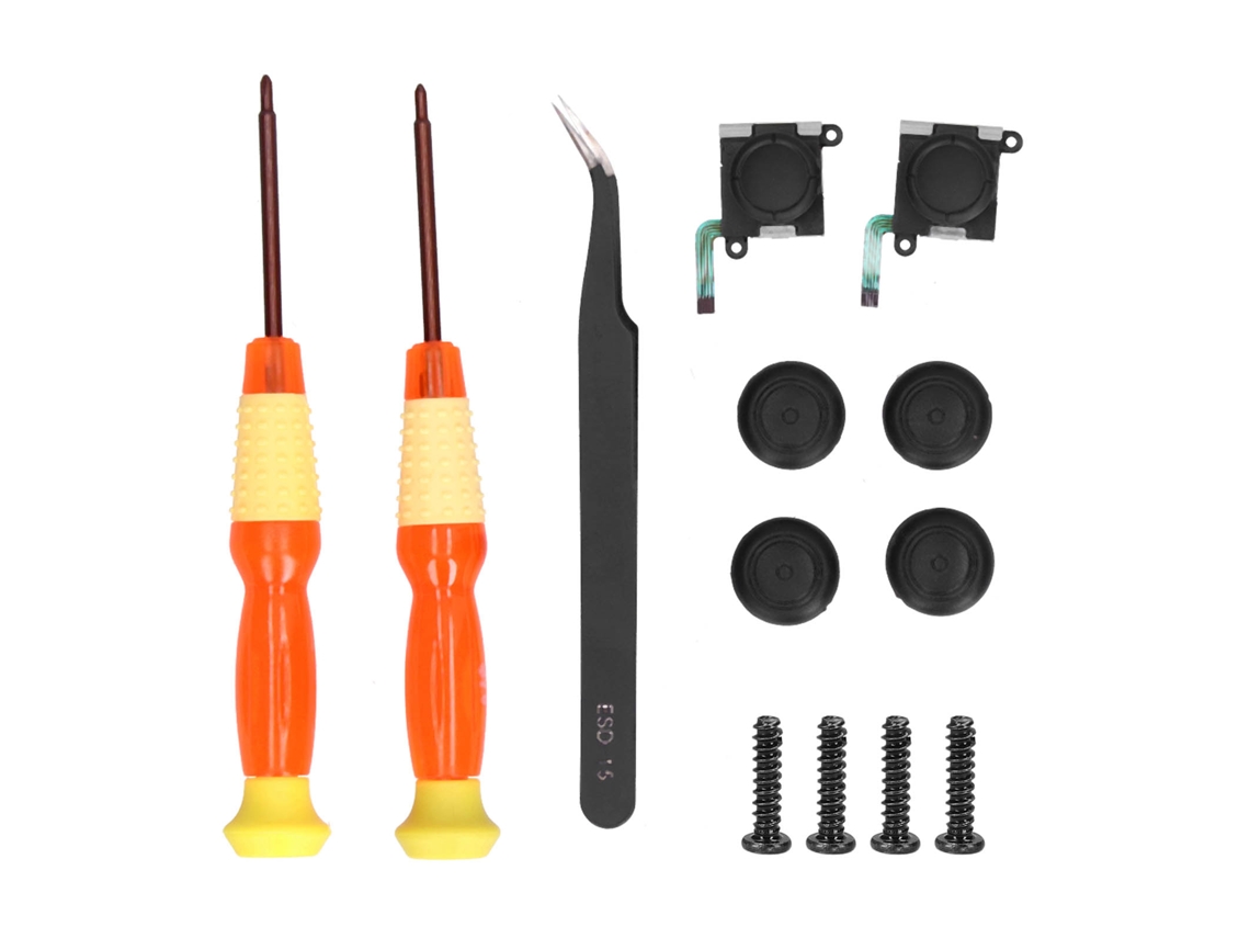 Kit de repuesto para joysticks analógicos 3D para consola Switch (2 unidades)