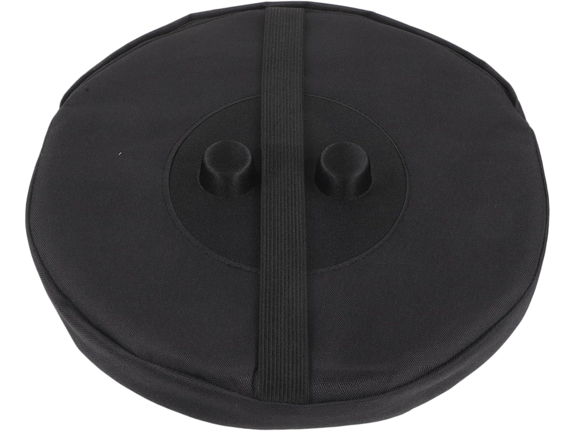 Taburete plegable Alipis de 25 x 25 x 3 cm (patas). Plegable, portátil y ligero. Ideal para acampar.