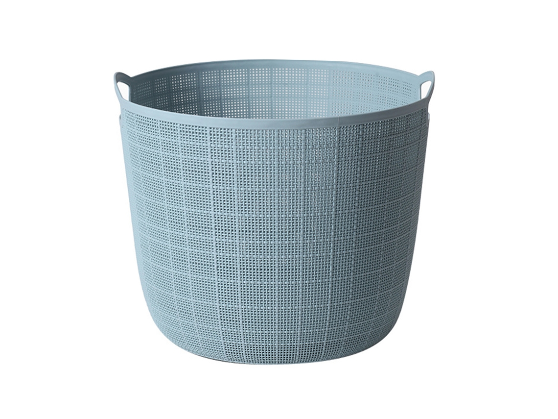 Cesto De Ropa Sucia Multifunción De Plástico De Gran Capacidad Con Asas Para Baño Y Balcón.