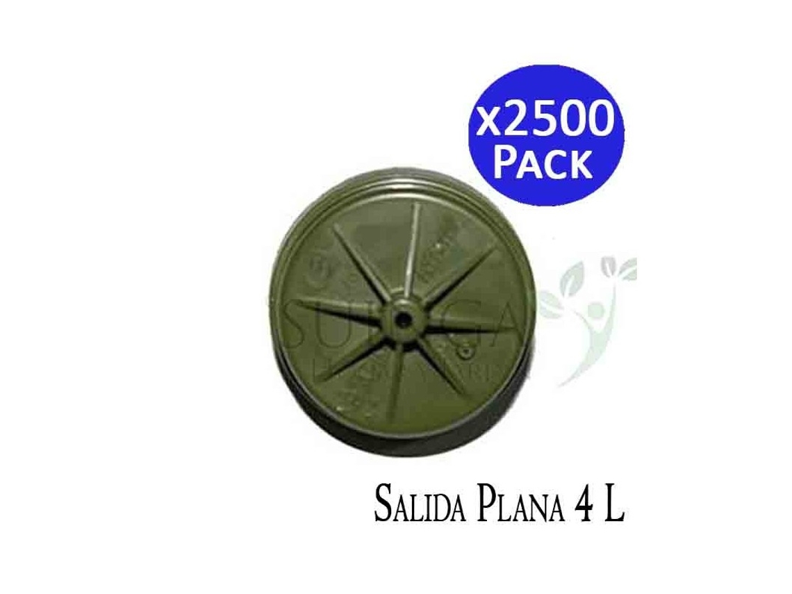 Gotero NETAFIM 4 Litros/Hora Autocompensante Salida Plana Pack 2500 NETAFIM
