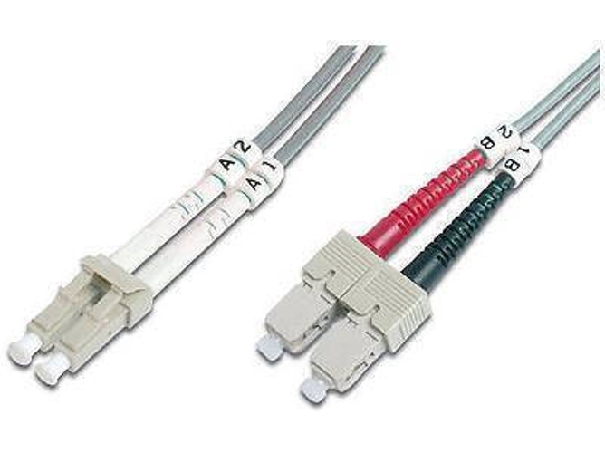 Cable de Fibra Óptica NILOX (3 m - Gris)