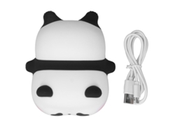 2026-lámpara De Noche De Silicona Panda Led Con 3 Niveles Ajustables 1200mah Para Mesita De Noche