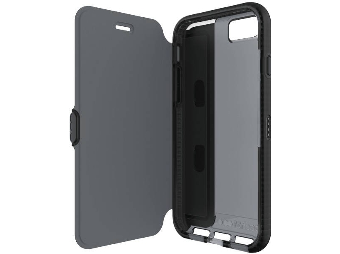 Funda iPhone 7, 8 TECH21 Evo Wallet Negro