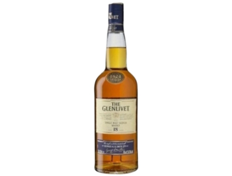 Whisky GLENLIVET Single Malt Glenlivet 18 Anos (0.7 L - 1 unidad)