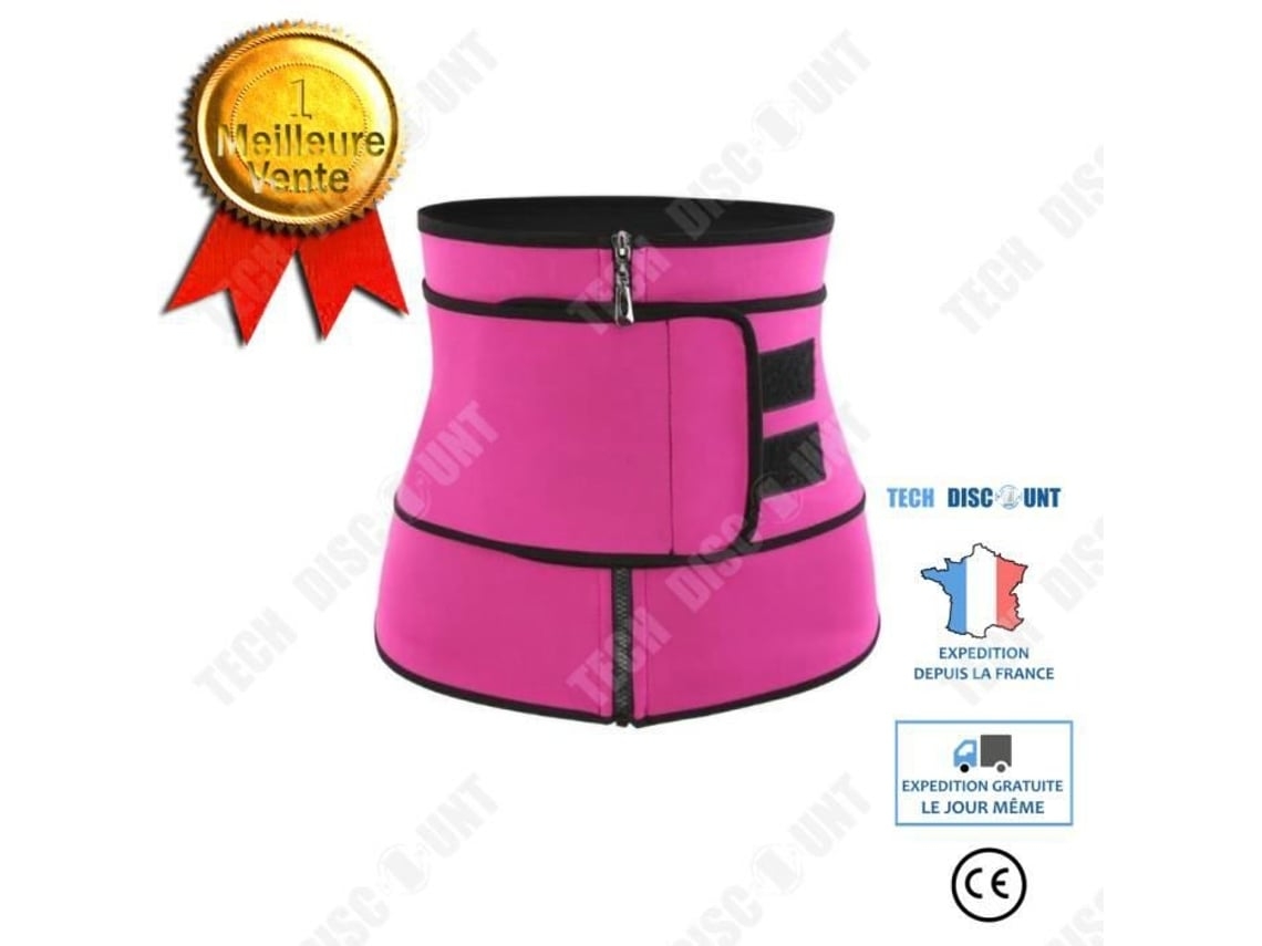 Cinturón Adelgazante Abdomen Plano 76 Cm, Moldeador Cintura Para Gimnasio U Hogar Diario