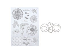 Sellos Transparentes De Tpr Seguros Para Scrapbooking, Álbumes De Fotos Y Diarios - Materiales De Arte Y Manualidades