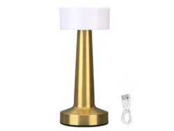 Bj-lâmpada De Mesa Sem Fio Recarregável Com 3 Níveis De Brilho, Pequena Lâmpada Tática Portátil Led Para Quarto E Exterior