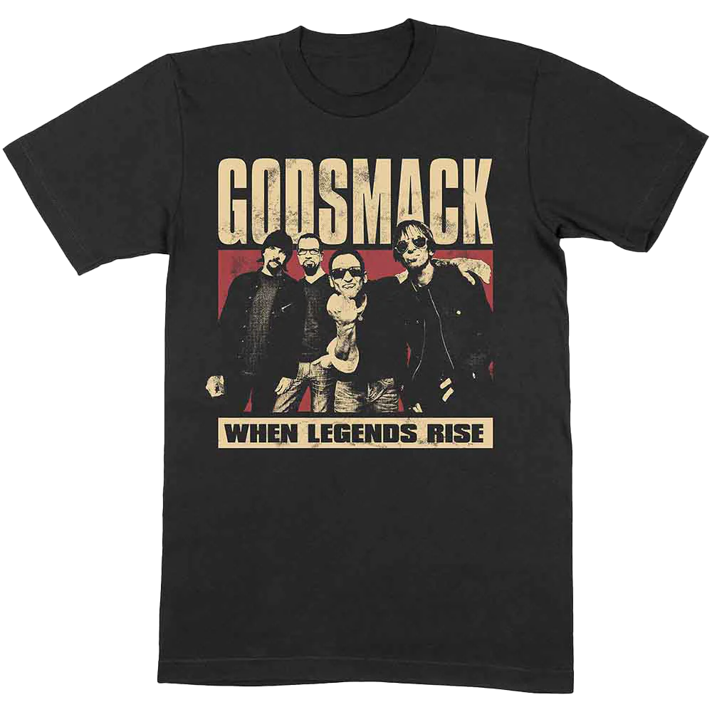 Godsmack When Legends Rise Band Photo T-shirt Unisex Rockinstone Size:xxl
