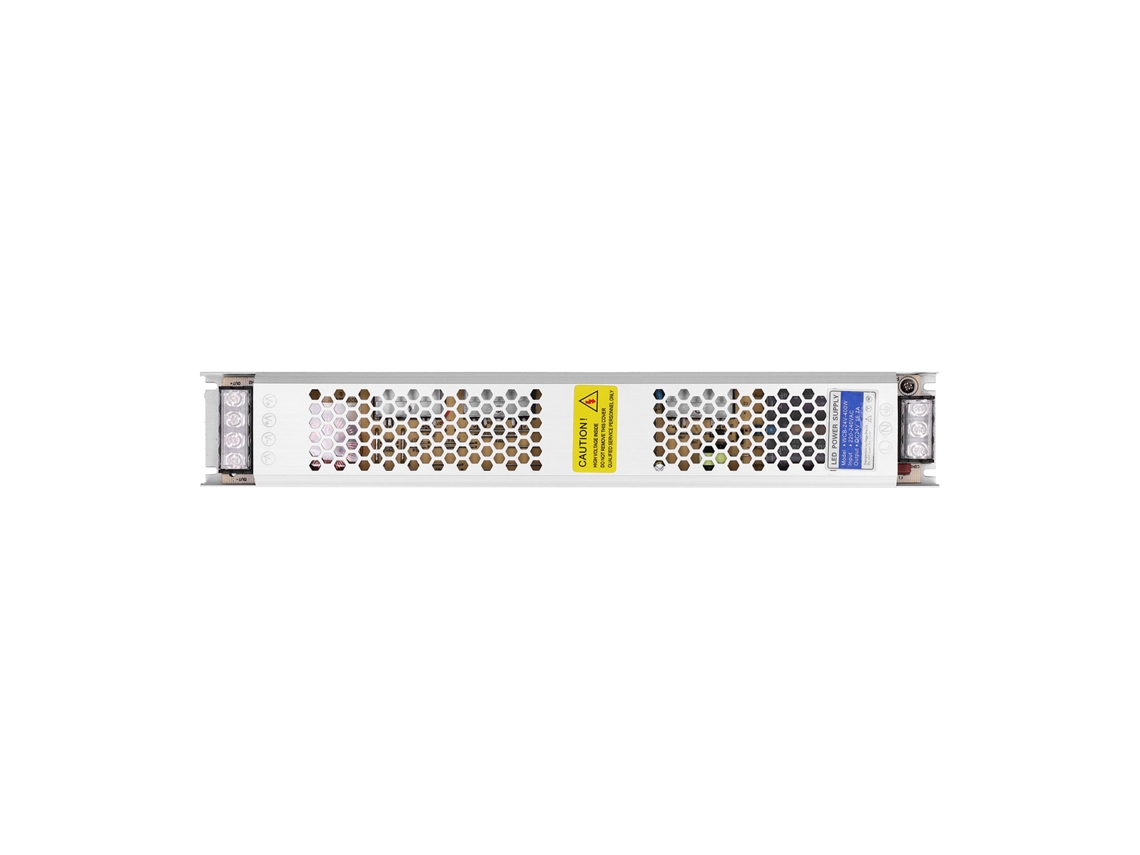 Adaptador De Alimentación Switching 24v 400w Para Tiras Led Ultra Delgadas Y Cajones De Luz Publicitaria Exterior