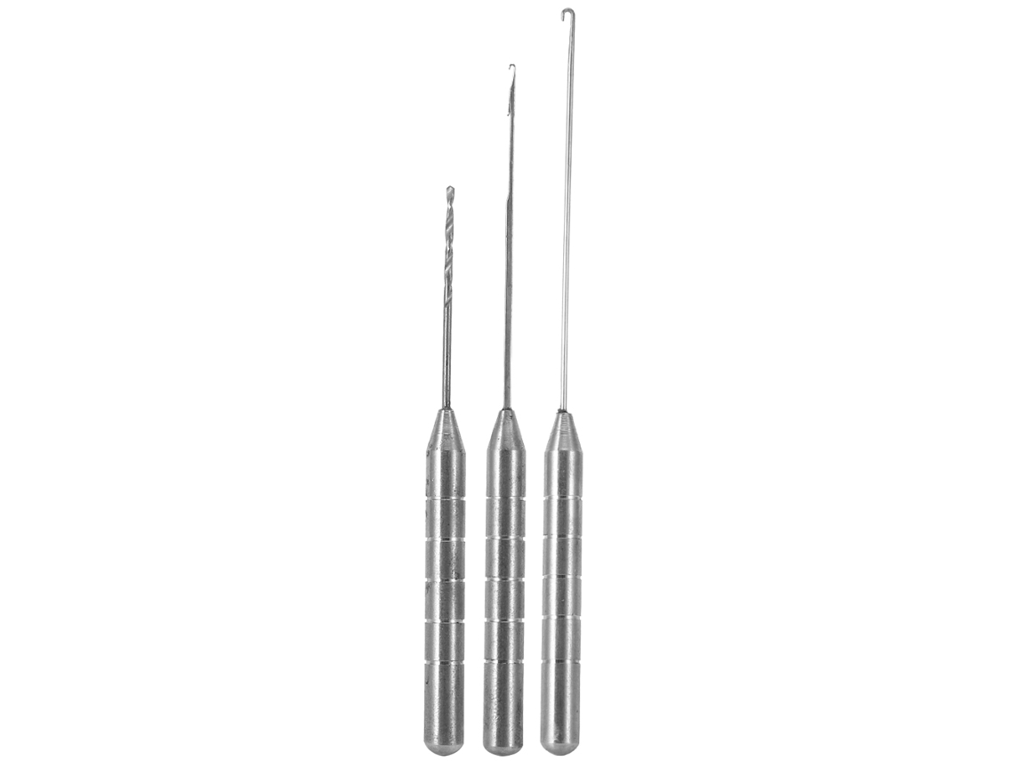 2026rebe-3pcs Aguja De Pesca De Acero Inoxidable Para Cebo Stringer Portátil Antirroto Herramienta De Pesca