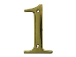 Numero 1 -m.4 laton 10cm. display