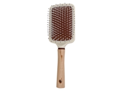 Pincel De Cabelo Com Almofada Antiestático Para Desembaraçar E Massagear Cabelo Longo Com Cabo De Madeira