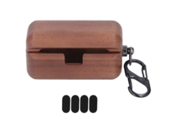 Estuche De Madera Maciza Para Auriculares Bluetooth, Antichoque Y Antideslizante, Suitable Para Panasonic Az80 Technics