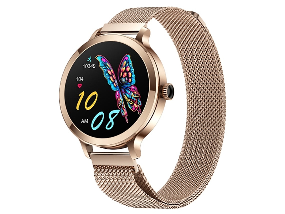 Relojes inteligentes para mujer con pantalla AMOLED de 1.109 pulgadas, llamadas y contador de pasos de 110.