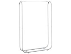 Estante Para Leña VIDAXL Plateado (100 x 25 x 150 cm)