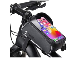 Bolsa para teléfono impermeable para cuadro delantero de bicicleta FACPOET.