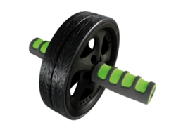 Rueda de Abdominales SCHILDKRÖT FITNESS 960045 (Verde - 4.5cm - Hierro)