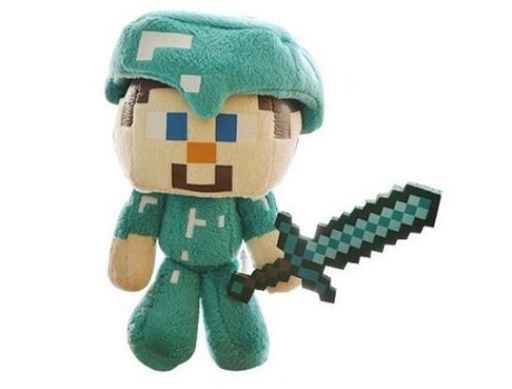 Lindo Muñeco de Peluche Minecrafted R