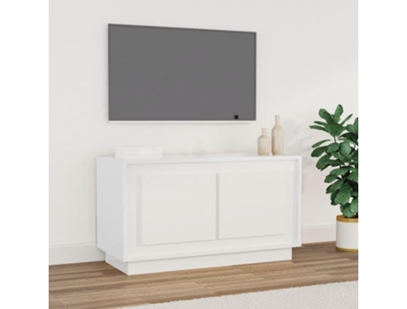 Mueble De Tv VIDAXL Blanco Madera contrachapada (80x35x45 cm )