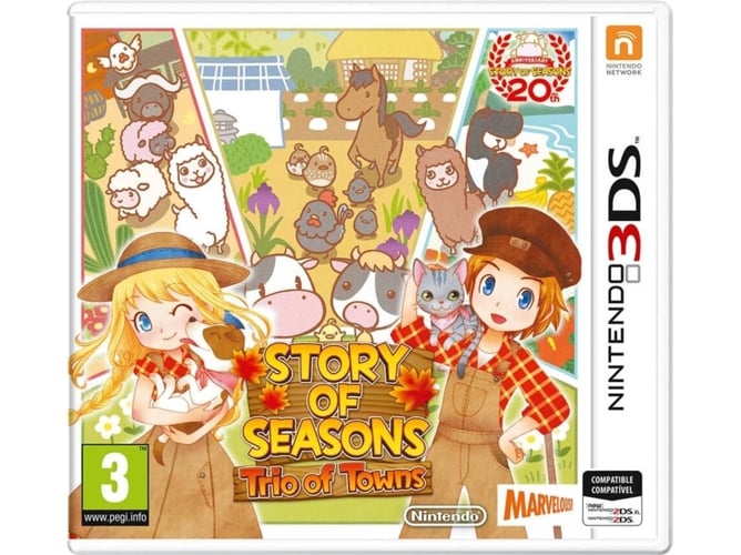 Juego Nintendo 3DS Story of Seasons: Trio of Towns