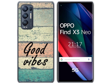 Carcasa Oppo Find X3 Neo TUMUNDOSMARTPHONE Dibujos