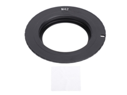 Anillo Adaptador De Montura De Objetivo M42 De Aleación De Aluminio De 42 Mm Para Cámaras Rebel 80d, 70d, 60d, 5d Y 7d Efs.