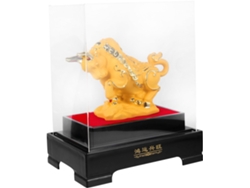Figura Genérica Del Buey Del Zodiaco Chino, Hecha De Resina, Decoración De Mesa Mediana Para El Año Del Buey, Escultura