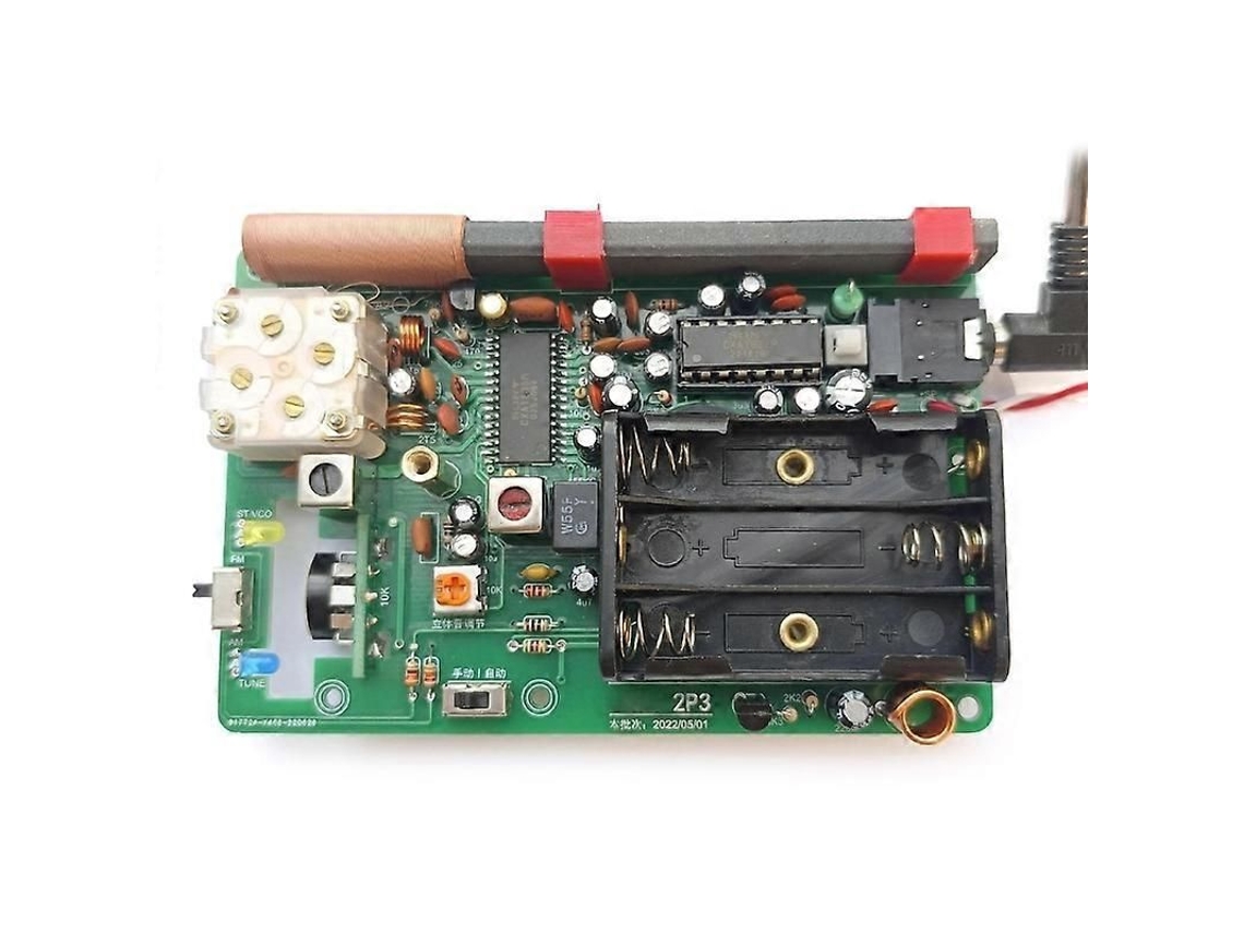 Kit de radio portátil, transmisor AM/FM, bricolaje, formación escolar, GOKOCO