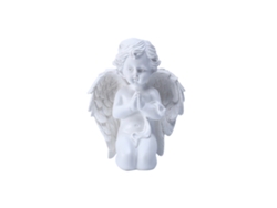 Estatua de ángel para mesa de oración, decoración de jardín
